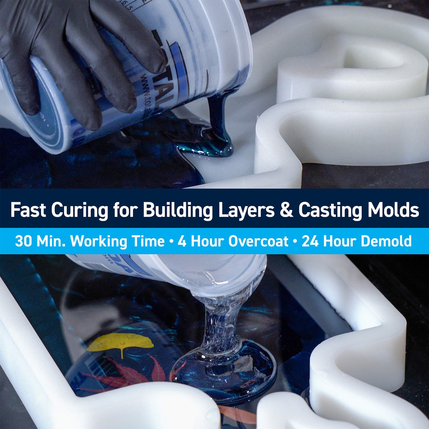 ThickSet Cast + Coat Deep Pour Epoxy Resin Kits