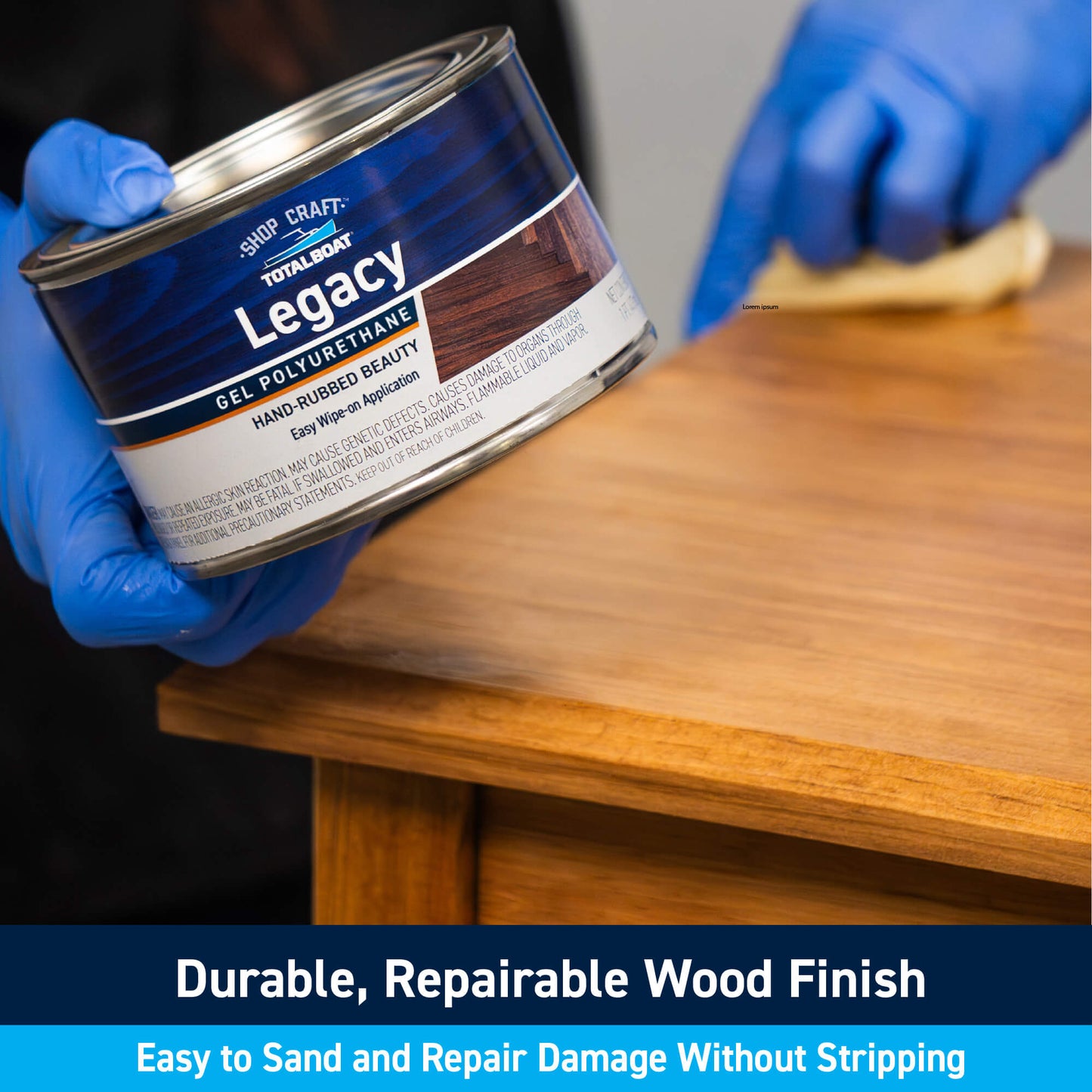 Legacy Wipe-On Polyurethane Gel Wood Finish